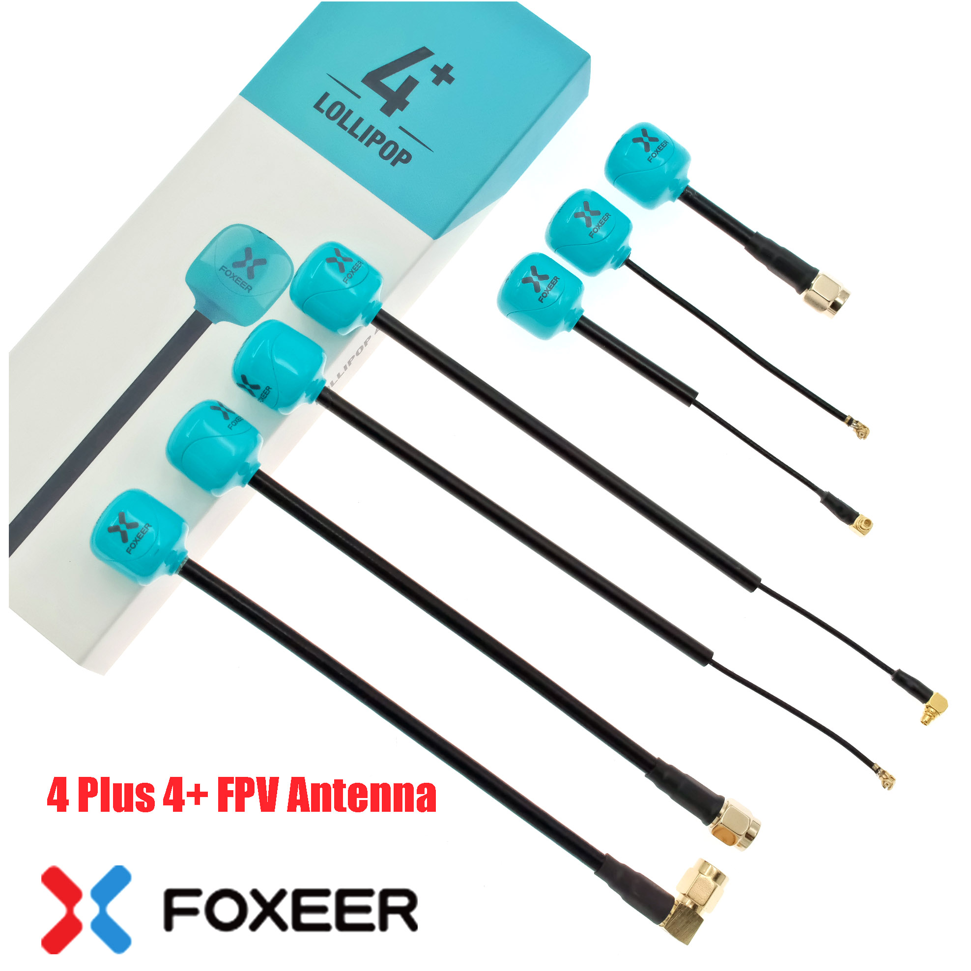 Drone Racing Gate - Foxeer Lollipop 4+ 5,8 GHz FPV-antenne,