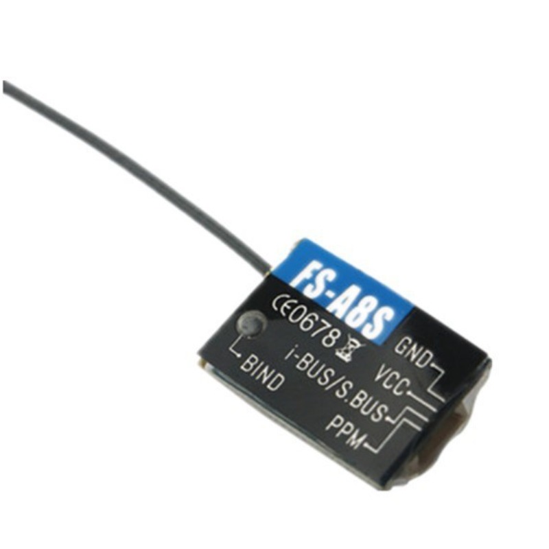 FS-A8S 2.4G 8CH Mini RC-ontvan - Drone Racing Receiver recensie en prijs