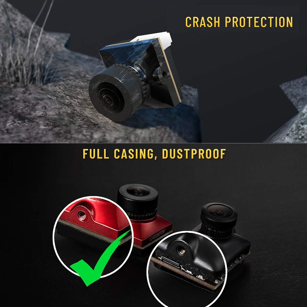 CADDX Micro FPV-camera Ratel 2 - Drone Racing Camera recensie en prijs