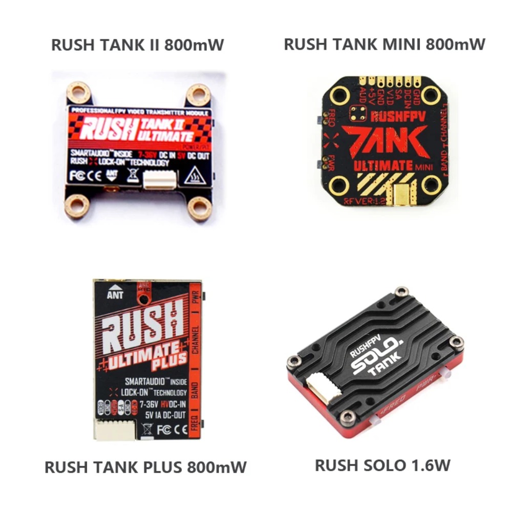 RUSH TANK Ultimate II/Mini/PLU - Drone Racing Receiver recensie en prijs